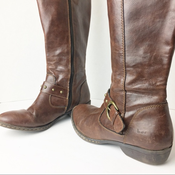 ❌🚫SOLD❌🚫SZ 7.5 Born Brown Knee Boots - Picture 3 of 8